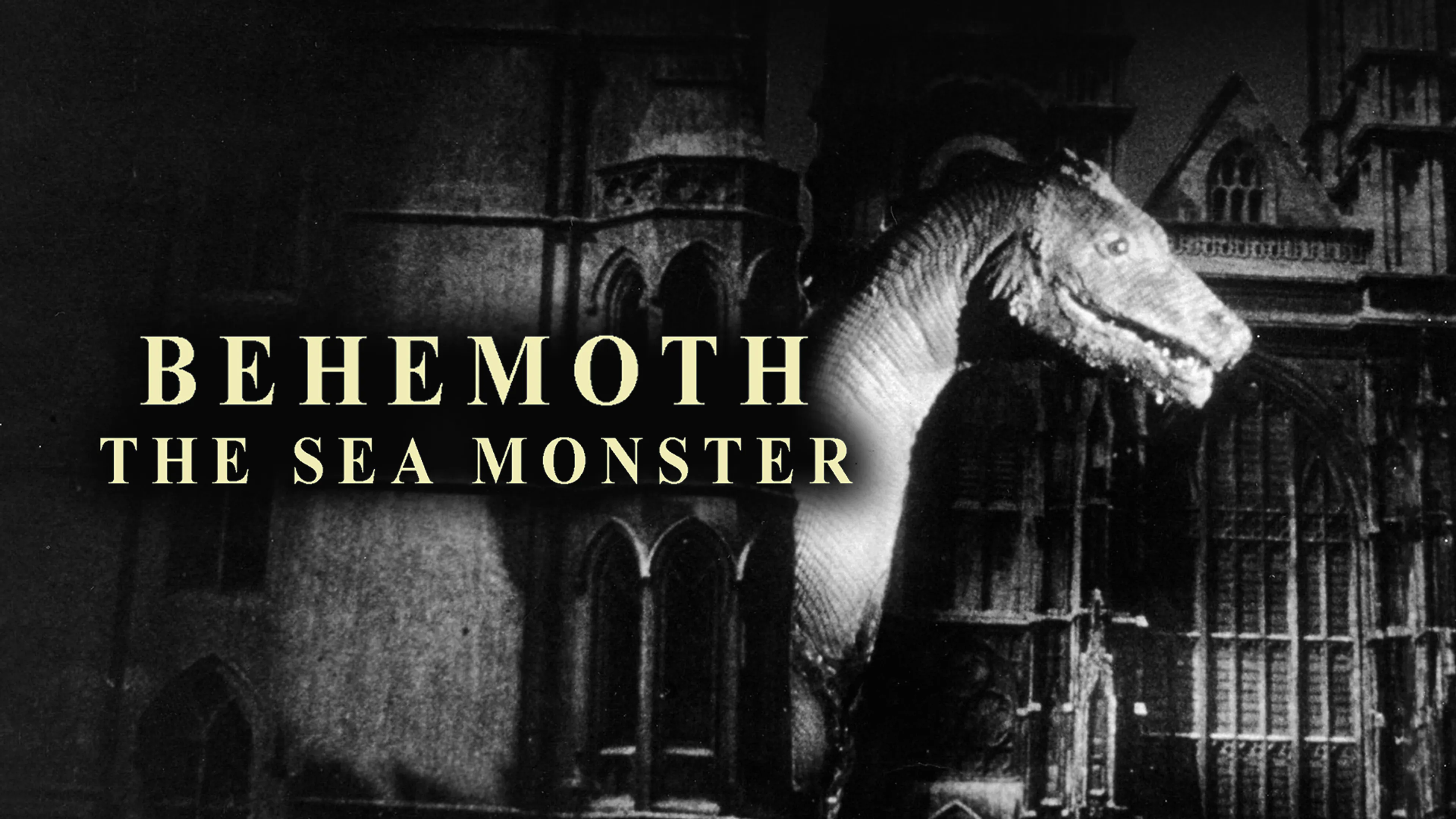 Behemoth the Sea Monster poster